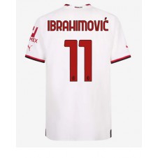 AC Milan Zlatan Ibrahimovic #11 Bortatröja 2022-23 Korta ärmar